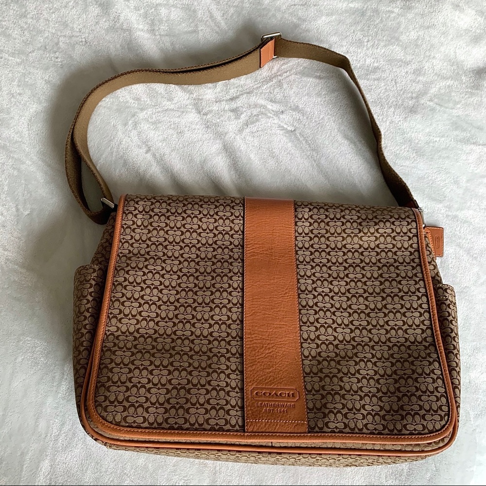Rare Vintage Coach Workbag with Laptop Sleeve
